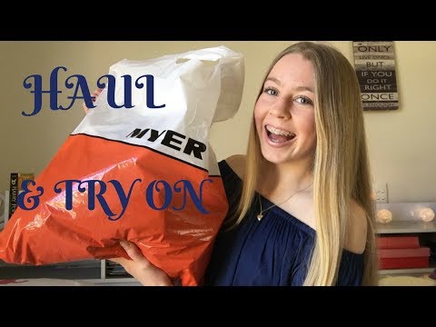 Myer, transporte e teste