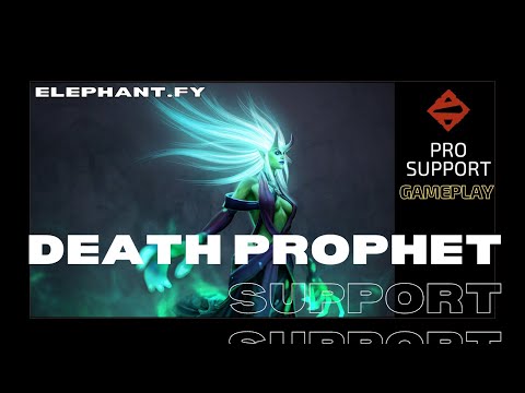 DOTA 2 PRO SUPPORT DEATH PROPHET / ELEPHANT.FY / GAMEPLAY / 7.30d