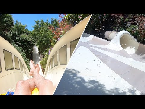 Singha - INSANE WATER COASTER With Flying Saucers! | Siam Park