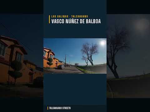Talcahuano Streets | Vasco Núñez de Balboa, el nombre del mar  #chile #talcahuano #biobío