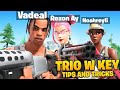 How To W KEY Like VADEAL REZON NOAHREYLI TRIO FIGHTING KINGS
