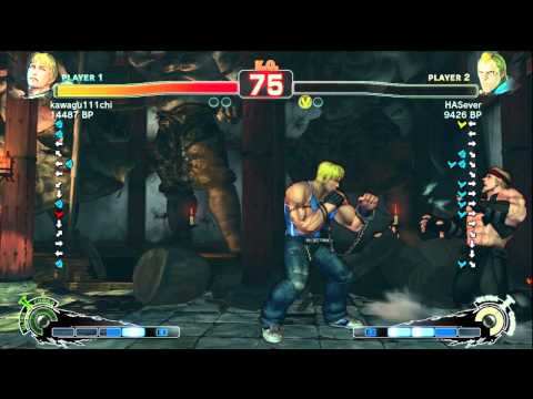 kawagu111chi [Cody] vs HASever [Abel] SSF4 Japanese Online Ranked Matches - TRUE-HD