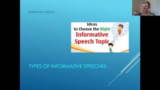 What is Informative Speaking?