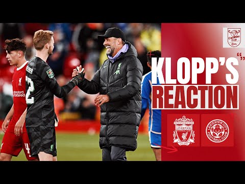 KLOPP'S REACTION: 'Minute by minute, we grew into the game' | Liverpool 3-1 Leicester