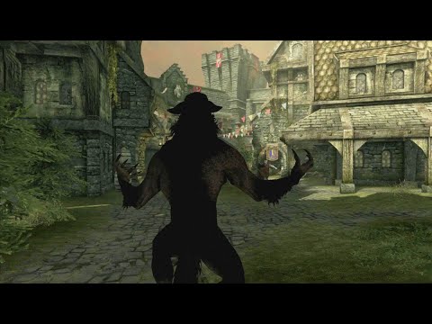 Werewolf Terrorizes Solitude - Skyrim