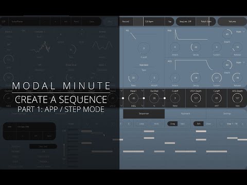 Modal Minute #9 – ARGON8/COBALT8: Creating a Sequence in Step Mode with MODALapp