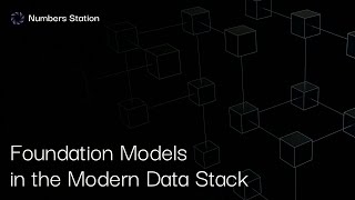 Foundation Models in the Modern Data Stack