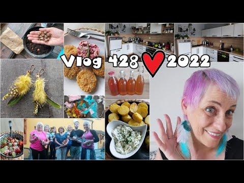 Vlog 428/22 - peří, bramborový salát s řepou, tzaziky, Kulíci