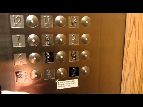 Westinghouse/Dover "Doverhouse" Traction elevators at Oldfather Hall UNL