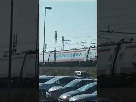 Treno FA 8868 Reggio di Calabria Centrale - Roma Termini. A Gizzeria Lido