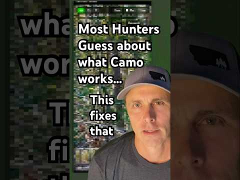 Most Hunters Are Guessing Their  If their Camo Choice Works… This Fixes That