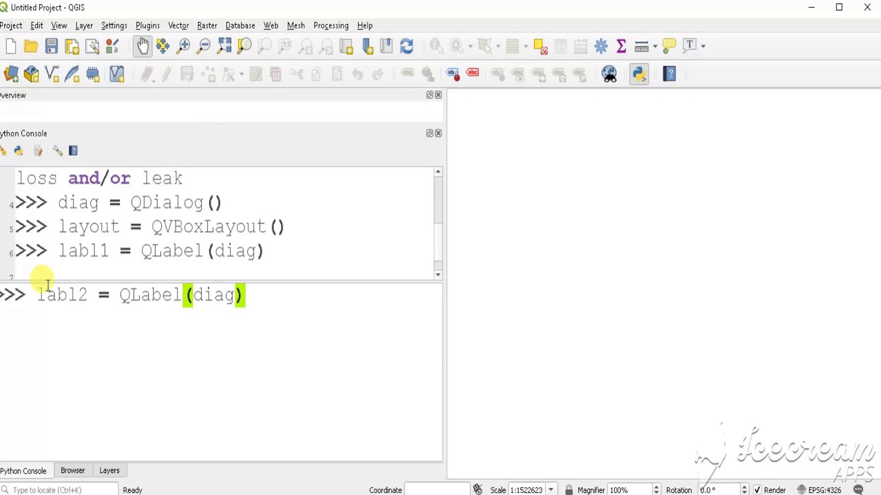 QGIS for Python Programmers : Displaying Dialogs