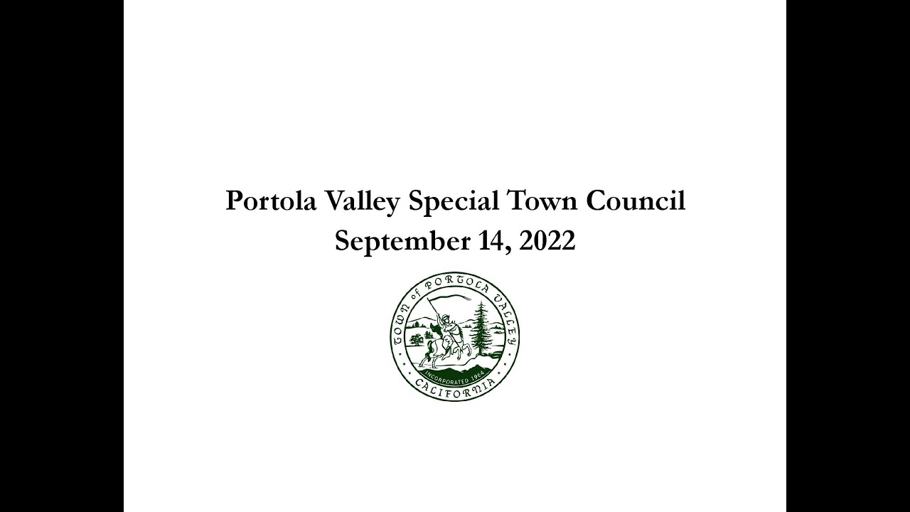 Town Council Meeting September 14  2022