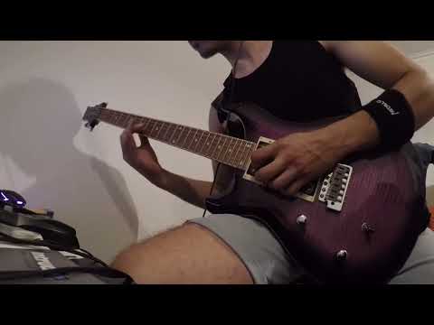 Tornado of Souls (solo) - new Harley Benton CST Purple Burst