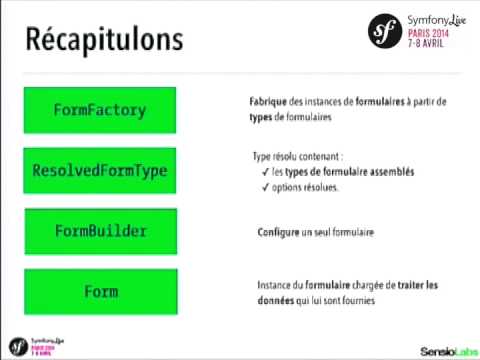 SymfonyLive Paris 2014 - Sarah Khalil & Hugo Hamon - Ingénierie inversée du composant "Form"
