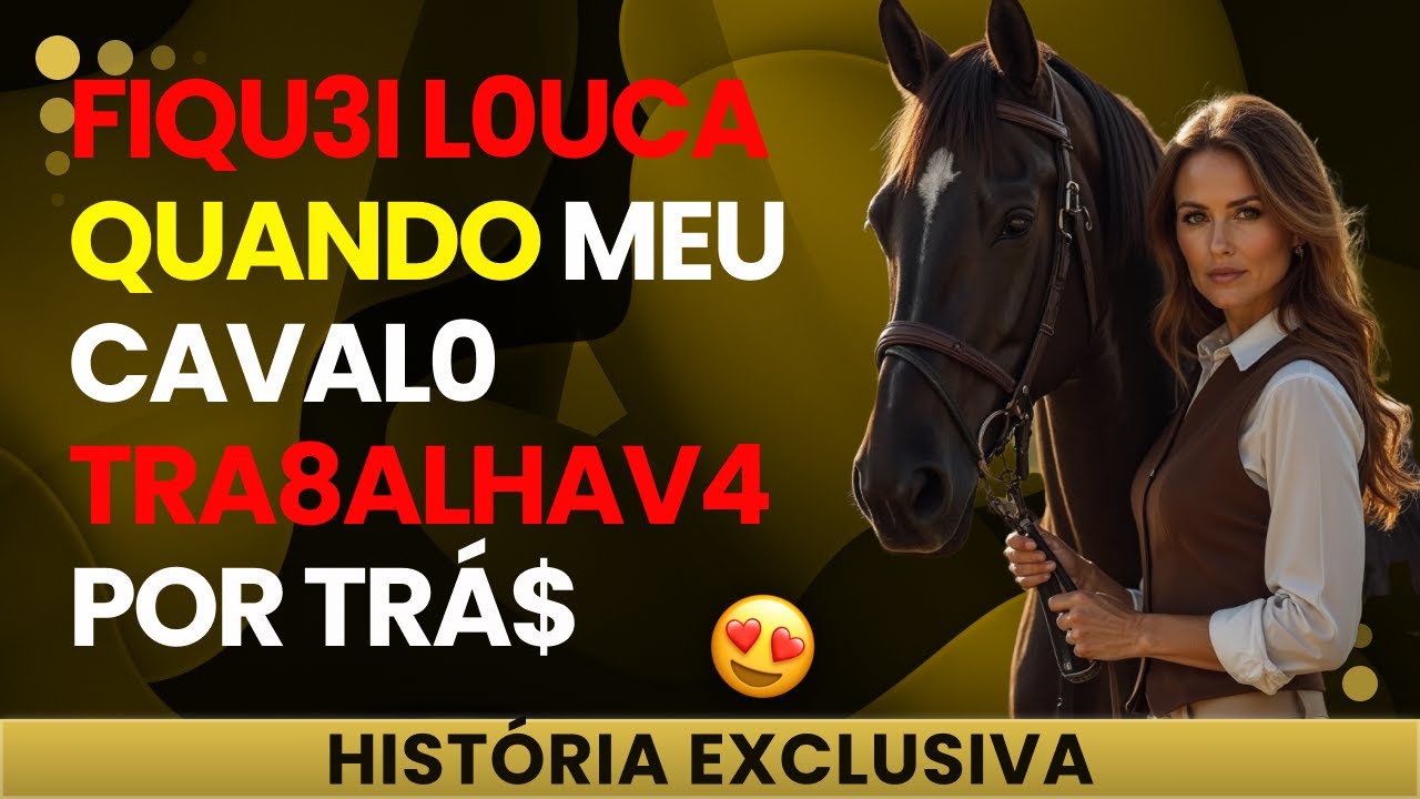 Eu Vi, Com0 M1nha 3sposa Faz1a ISSO Com Um Caval0... Não Cons1go Acr3ditar!