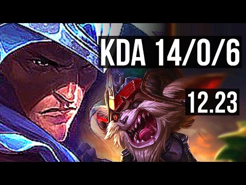 TALON vs KLED (MID) | 14/0/6, Legendary, 900+ games | KR Master | 12.23