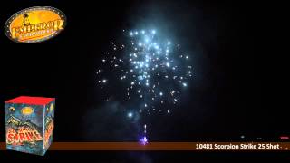 Emperor Fireworks - 10481 Scorpion Strike 25 Shot Barrage 1.3G