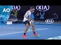 Roger Federer's brilliant tweener (SF) | Australian Open 2017