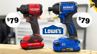 Craftsman vs Kobalt Brushless Impact Drivers - Which is Bett