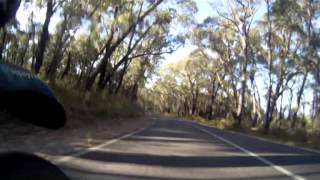preview picture of video 'Halls Gap To Zumsteins on KLR650'