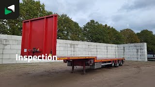 Draco DXB 345 Liftachse+ 2xLenkachse TUV 8/26 low bed semi-trailer | Image 4 - Autoline