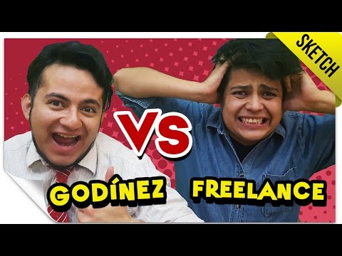 Godínez VS Freelance | SKETCH | QueParió!