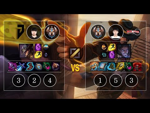 GEN Clid Twisted Fate vs KT Kuro Sylas Mid - KR Patch 10.12