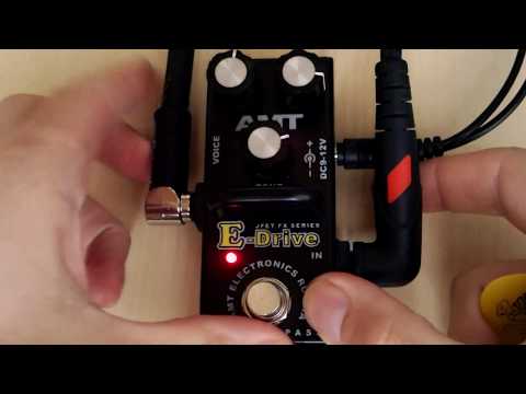 Небольшой обзор педали E-Drive от AMT Electronics