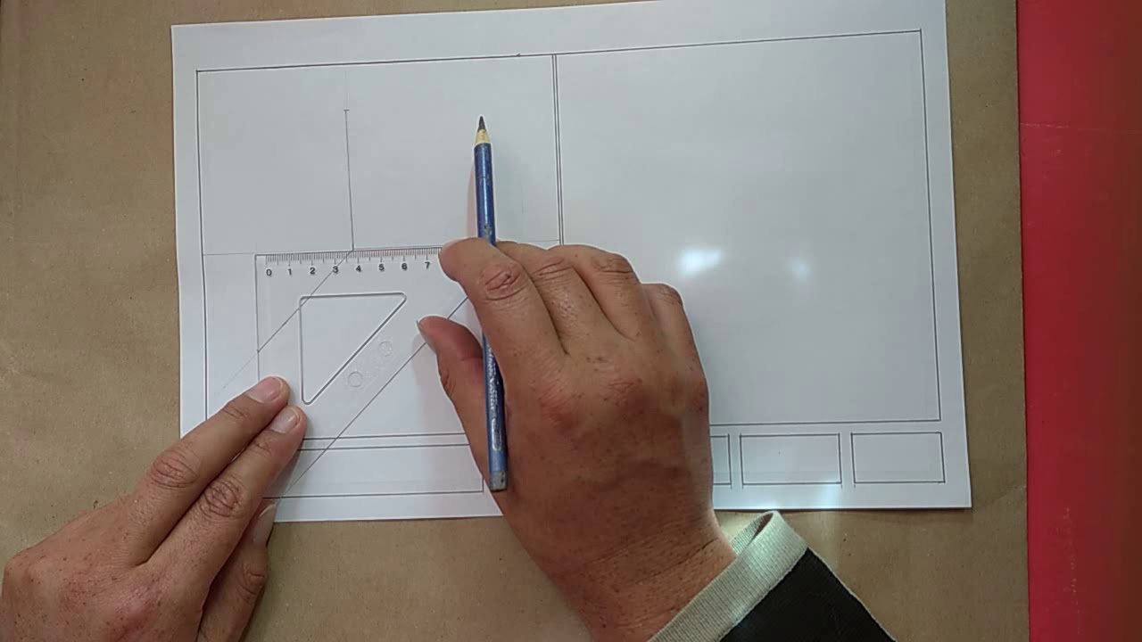 Trazado del Plano de Proyección Diedrica