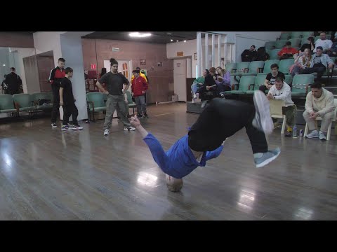 profi 1x1 bboy Silver Rock vs Гидро - "ALL OPTION" break dance battle