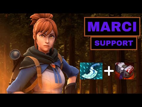 Marci HARD SUPPORT - Marci Hard Support - FULL Gameplay Patch 7.30E