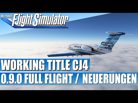 Working Title CJ4 - v0.9.0 - Full Flight / endlich Holding Pattern ★ Microsoft FLIGHT SIMULATOR