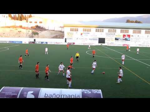 A.D. Mancha Real-Villares CF cadetes (gol 1-0 Jaime)