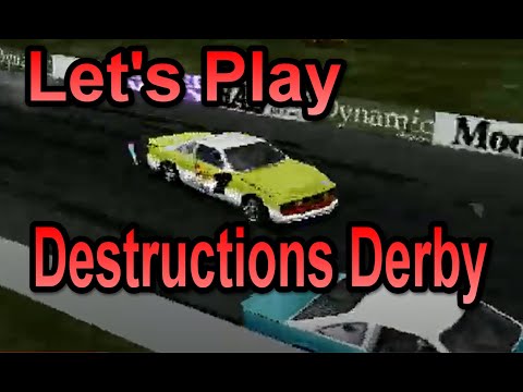 Let’s Play Destruction Derby - Let’s Play Retro Games Deutsch!