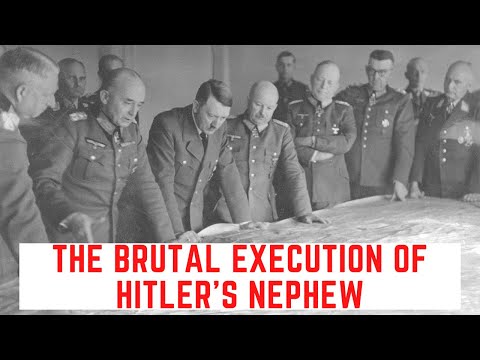 The BRUTAL Execution Of Hitler's Nephew - Heinz Hitler