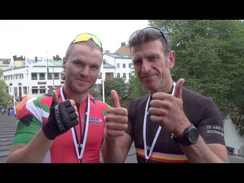 Vacchi och Bryntesson på Vätternrundan 2018