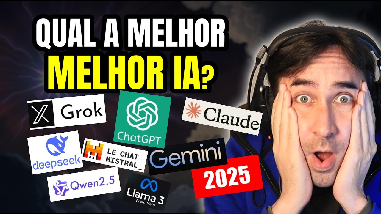 Qual a Melhor Inteligência Artificial de 2025?