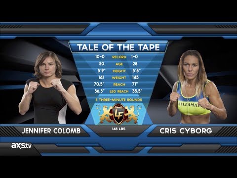 Free Fight: Cyborg vs. Jennifer Colomb