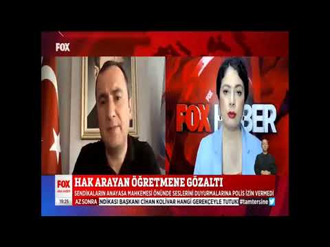 Genel Başkanımız Kadem Özbay ve MYK üyelerimizin gözaltına alınmaları Fox Tv Ana Haberde Yayımlandı. | EĞİTİM İŞ