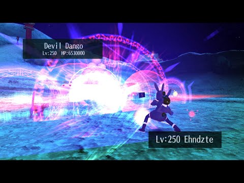 Toram Online - Staff-MD Mage Solo vs Devil Dango [Very Hard, Lv 250]