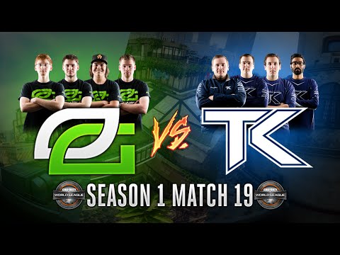Black Ops 3 CWL - Season 1 Match 19  - OpTic vs. tK