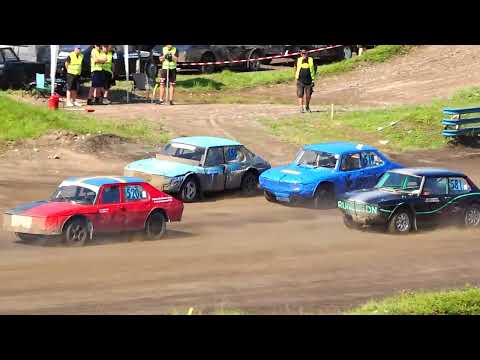 Folkracefestivalen Motala 2025 – Fredag: Kvalomgång 1 av 3 innan finalerna 🚗🔥
