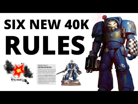 Six 10th Edition Core Rules - Artillery, CP, Transports, Attacks and More!