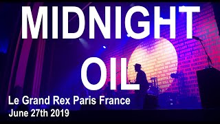 MIDNIGHT OIL Live Full Concert 4K @ Le Grand Rex Paris France June 27th 2019