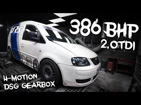 386BHP 2.0 TDI CR CFHD DSG 4-Motion VW Caddy Van! - SRS Automotive / Darkside Developments
