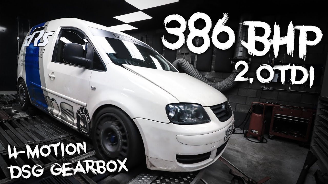 386BHP 2.0 TDI CR CFHD DSG 4-Motion VW Caddy Van! - SRS Automotive / Darkside Developments