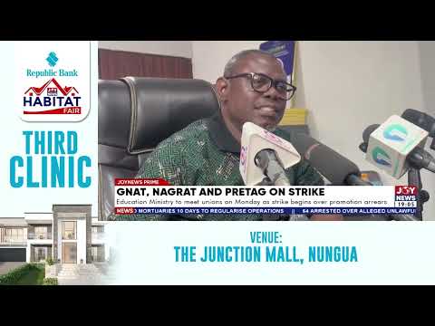 Education Ministry to meet unions on Monday as strike begins over promotion arrears.