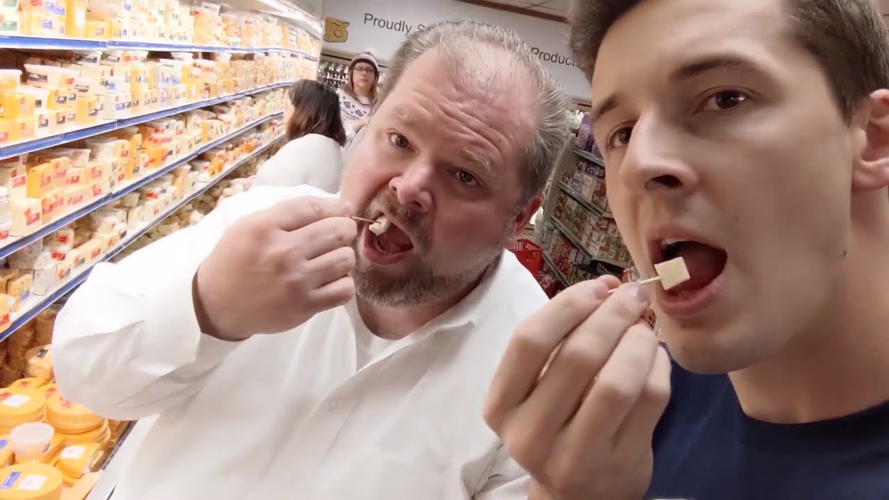 EATING SO MANY CHEESES! | Osceola Cheese Company