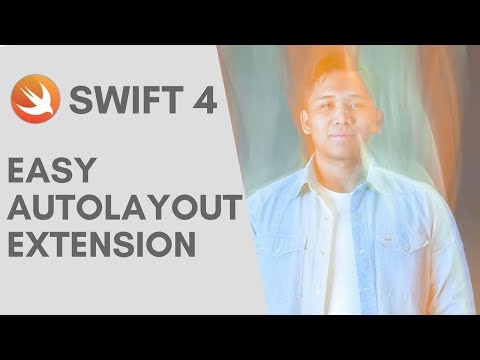 Swift 4 Tutorial: Easy AutoLayout Extensions
